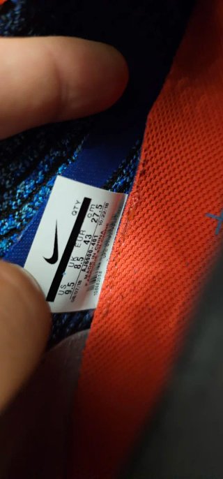 Nike Vapormax Azul Naranja