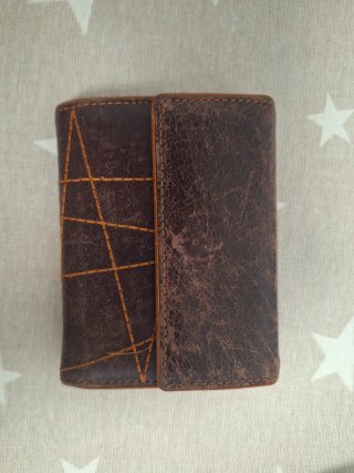Cartera de piel Liberto