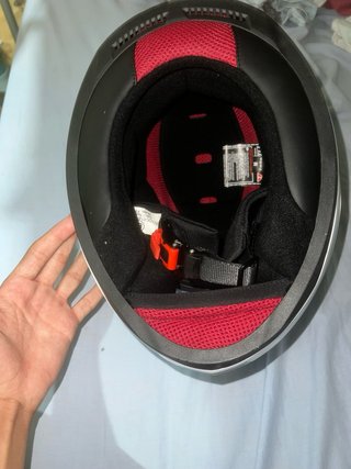 Casco de moto blanco LS2
