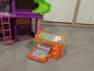 Casa de los Bellies con accesorios