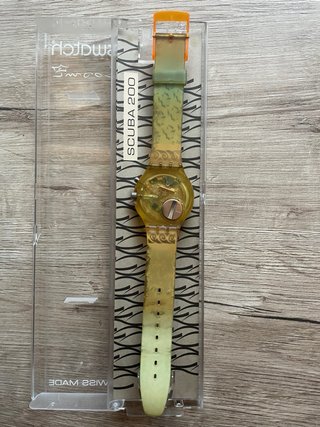Swatch Scuba 200 Originale Vintage con Scatola
