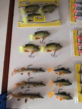 Lote Señuelos Pesca Storm