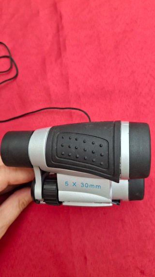 Prismáticos 5x30 con funda