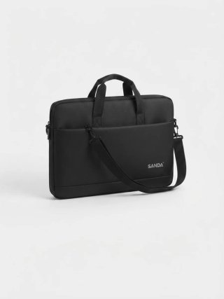 Bolso Maletín SANDA Negro para Portátil