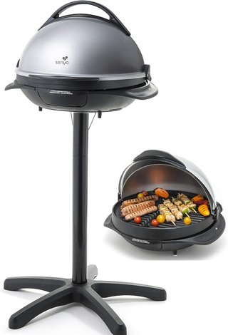 Barbacoa Eléctrica Senya 2 en 1
