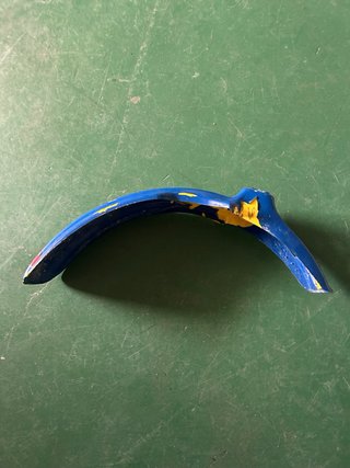 Guardabarros Rieju Pony Azul