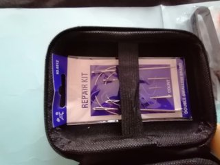 Estuche de cuero para costura