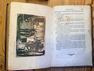 Lote libros antiguos - La bruja de Madrid - 1856