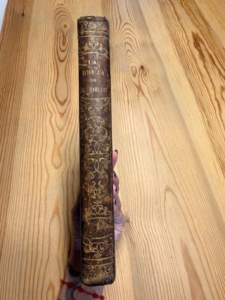 Lote libros antiguos - La bruja de Madrid - 1856