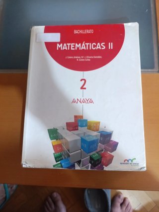 Matemáticas II 2 Bachillerato