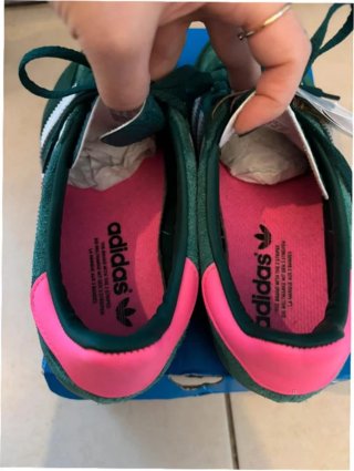 Adidas Gazelle Indoor EU39 Verde/Rosa