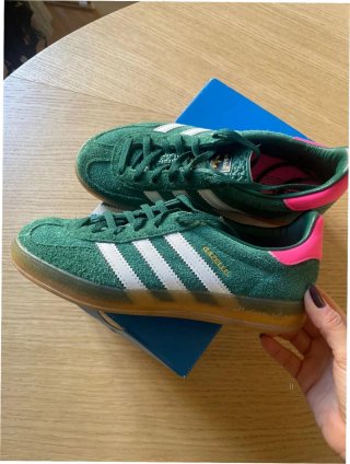 Adidas Gazelle Indoor EU36 Verde/Rosa