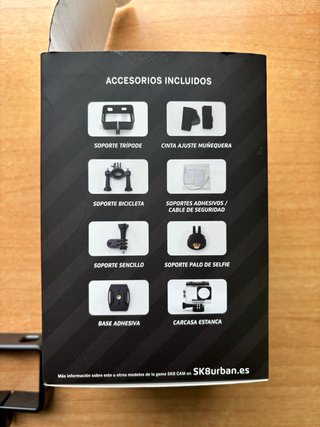 Cámara Deportiva SK8 Cam Elite 4K WiFi
