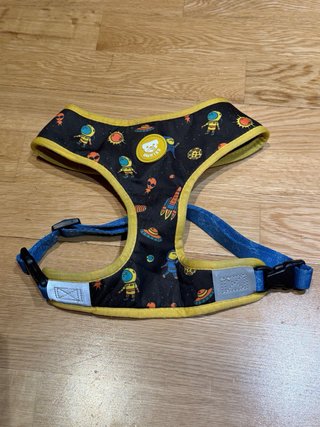 Arnés reversible Dukier Space XL + correa a juego