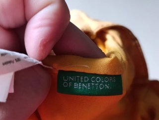 Borsa United Colors of Benetton Senape/Marrone