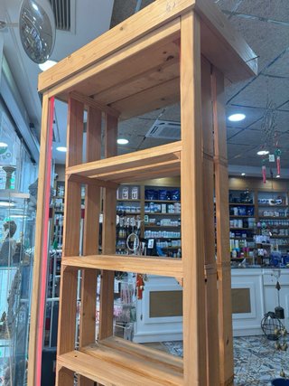 Estantería de madera 2m 6 huecos