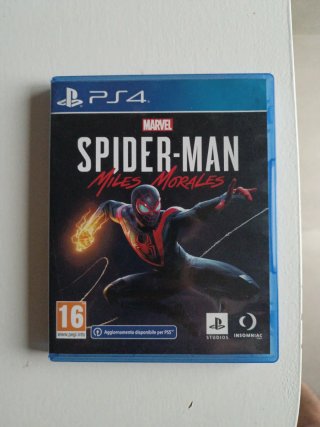 Spider-man Miles Morales PS4 compatibile con PS5