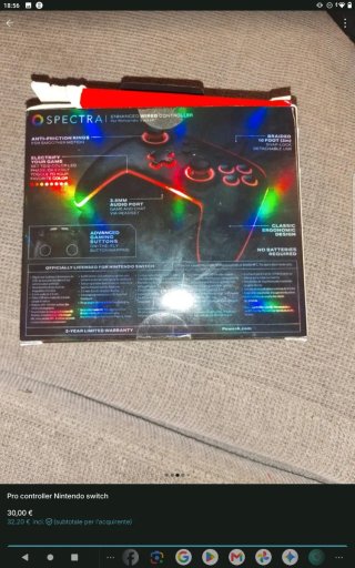 Pro Controller Nintendo Switch Spectra