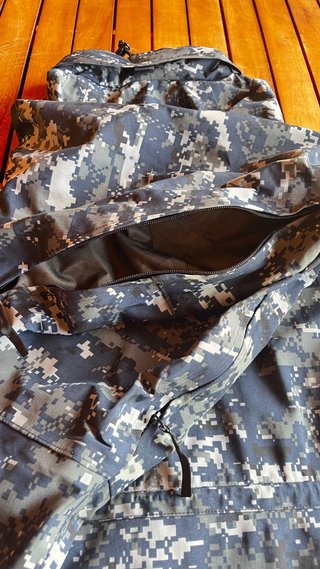 Parka Impermeable Ejército Marina Estados Unidos
