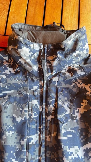 Parka Impermeable Ejército Marina Estados Unidos