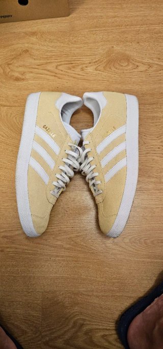 Zapatillas Adidas Gazelle Amarillo/Blanco
