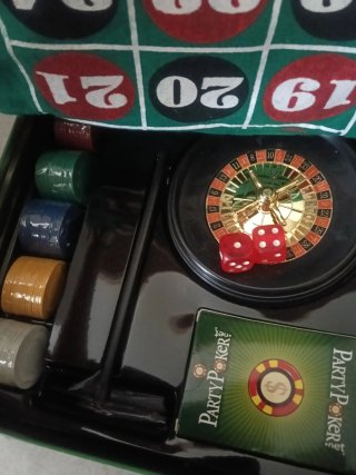Juego de mesa Casino Night 4 en 1