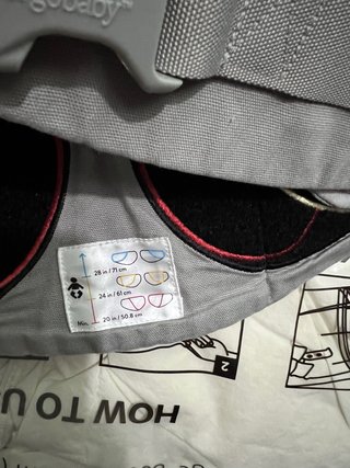 Mochila Ergobaby Portabebés Gris