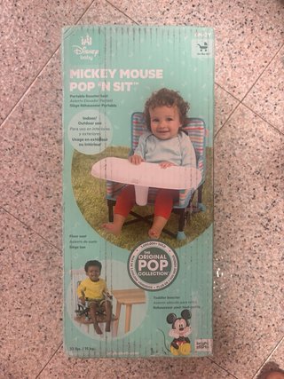 Trona Portátil Bright Starts Mickey Mouse