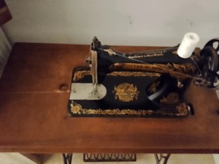 Máquina de coser Singer vintage