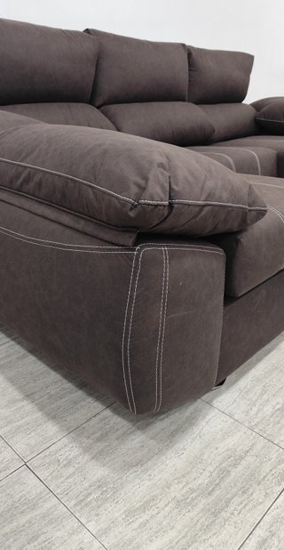 Mape Black chaise longue con asientos deslizantes