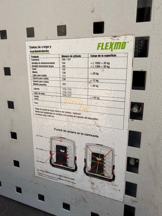 Estanterías FLEXMO para vehículos