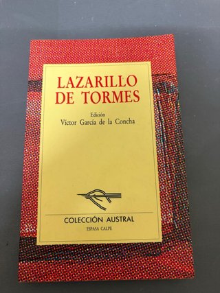 El clásico “LAZARILLO DE TORMES”