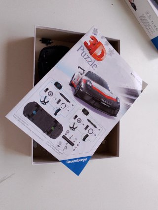 Puzzle 3D Porsche 911 GT3 Cup Ravensburger