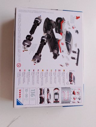 Puzzle 3D Porsche 911 GT3 Cup Ravensburger