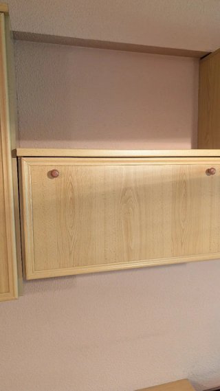 Muebles de salón modulares madera clara