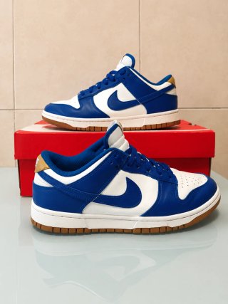 Zapatillas Nike Dunk Low Azul y Blanco