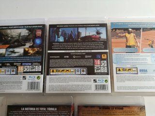 Lote 5 Juegos PS3 PAL-ES