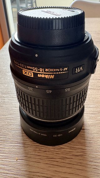Objetivo Nikon AF-S DX NIKKOR 18-55mm VR