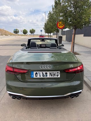Audi S5  Cabriolet 2021 -354 cv - quattro - verde