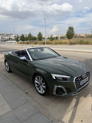 Audi S5  Cabriolet 2021 -354 cv - quattro - verde