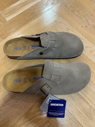 Birkenstock Zuecos Beige Talla 45 Nuevos