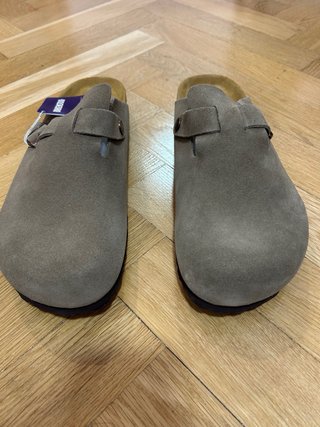 Birkenstock Zuecos Beige Talla 45 Nuevos