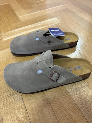 Birkenstock Zuecos Beige Talla 45 Nuevos