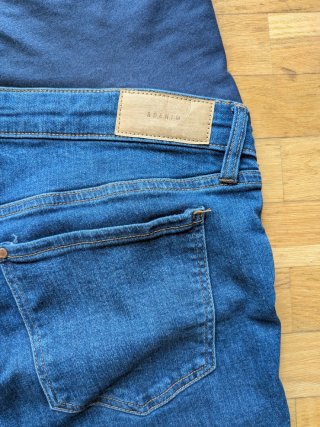 Pantalón vaquero premamá elástico