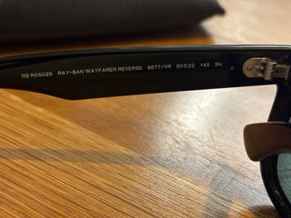 Ray-Ban Wayfarer Reverse Gafas de Sol Negras