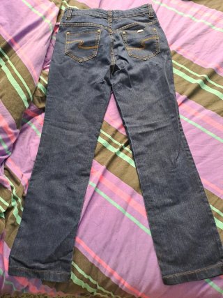 Pantalones vaqueros azules