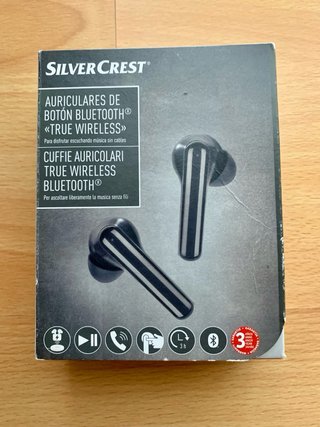 Auriculares SilverCrest Bluetooth Negros