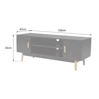 MUEBLE TV JOEY NEGRO