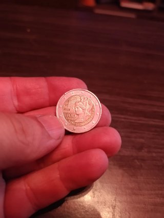 Moneda 2 Euros Austria 2018 no entregó en persona.