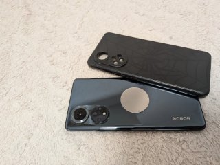 Honor 50 256/8GB Negro con funda y caja